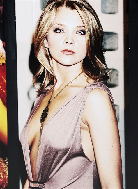 Natalie Dormer Displays Her Cleavage In Perilously Plunging Navy Gown