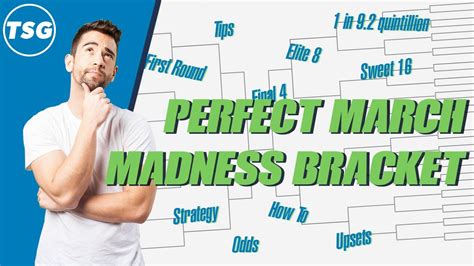 Filling A Perfect Bracket March Madness Bracket Tips Youtube