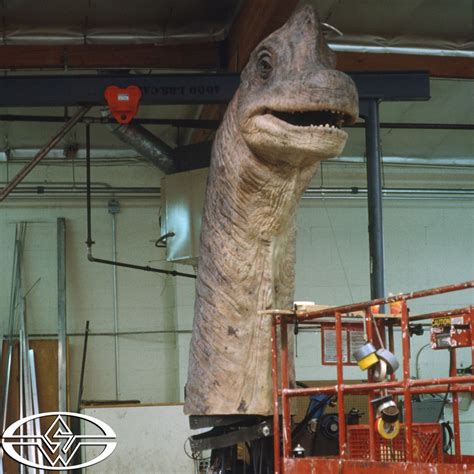 Brachiosaurus Gentle Giant Jurassic Park Rehearsal Puppets Winston