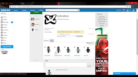 How To Put Robux In Your Own Group 2017 Youtube