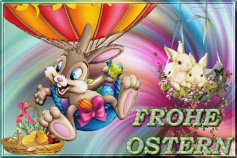 Frohe Ostern Happy Easter In German Easter