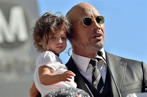 dwayne the rock johnson with his daughter jasmine dwayne johnson daughter dwayne johnson
