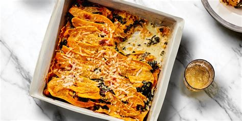 Butternut Squash And Creamed Spinach Gratin Recipe