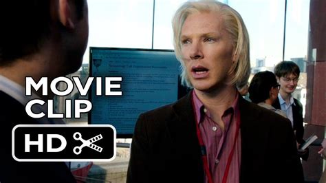 The Fifth Estate Movie Clip 10000 Hits An Hour 2013 Benedict