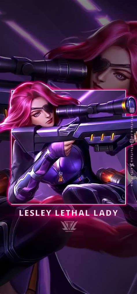 Lesley Lethal Lady Mlbb Eff By Efforfake On Deviantart Mobile