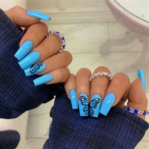 Pin By ₳ⱤɆɆ฿₳ ₮₳Ɽłq On ŋąıƖʂ Blue Nail Art Designs Baby Blue