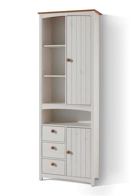 Hochschränke sind besonders platzsparende stauraumlösungen und finden selbst in kleinen bädern platz. Badezimmer Hochschrank breit "Paula", breit | Badezimmer ...