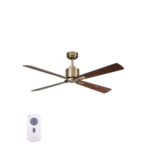 Exclusively at neiman marcus ceiling fan featuring acrylic blades and steel frame. Beacon Lighting Lucci Air Airfusion Climate Antique Brass ...