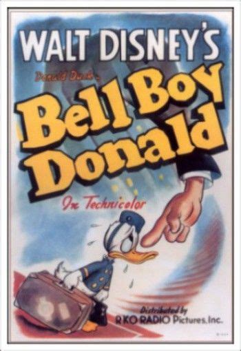 Donald Duck Bellboy Donald 1942 Disney Cartoon Movies Disney