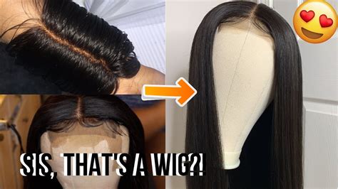 How To Make A Closure Wig For Beginners Full Tutorial Youtube
