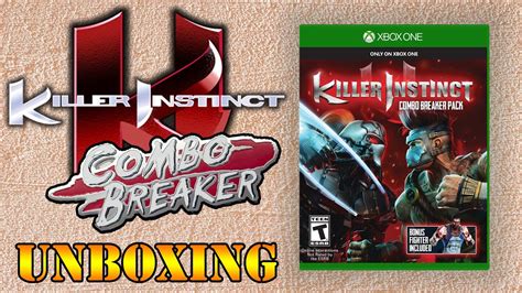 Killer Instinct Combo Breaker Pack Xbox One Unboxing Youtube