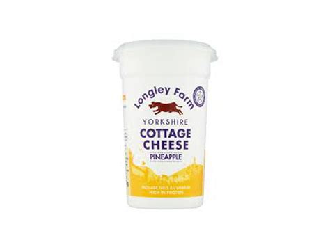 Longley Farm Cottage Cheese With Pineapple 250g Creamline