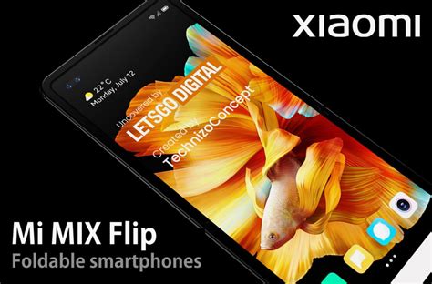 Xiaomi Mi Mix Flip Foldable Smartphones Letsgodigital