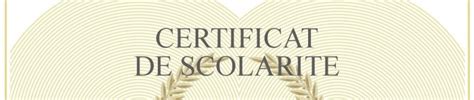 Modèle Certificat De Scolarité Iemplois