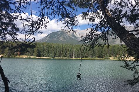 Though the queue for the swing can be long on weekends, it's worth the wait. Family Adventures in the Canadian Rockies: Best Day Trips ...