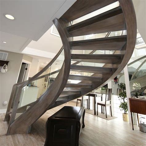 Modern Curved Glass Staircases Helical Staircase Design China Curved