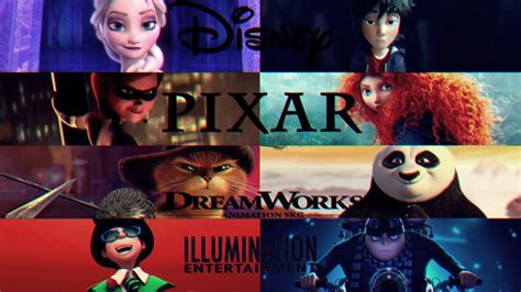 Dreamworks And Pixar