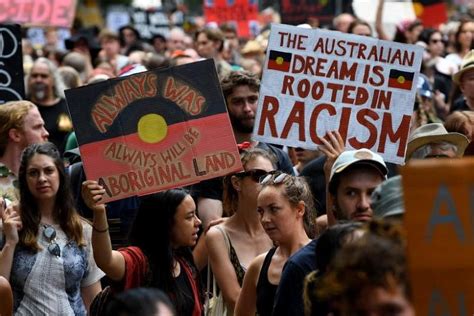 Thousands Rally Across Australia For Invasion Day Protests The Straits Times
