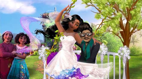 Encanto Isabella Madrigal Get Married Encanto Wedding Glow Up Transformation Kluz Cartoon Youtube