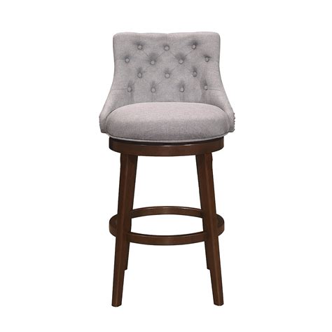 Hillsdale Halbrooke 5993 833 Wood Bar Height Swivel Stool With Arms And
