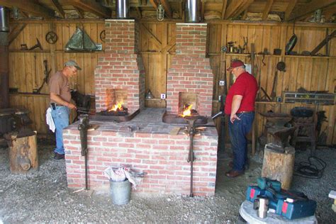 Blacksmithing And Blade Smithing Workshops 19th Century Curran Villages