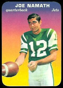 Check spelling or type a new query. Joe Namath - 1970 Topps Super Glossy #29 - Vintage ...