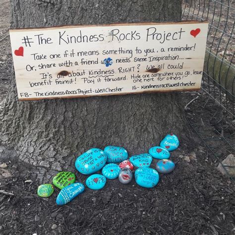 The Kindness Rocks Project The Art Of Connection Kindness Projects