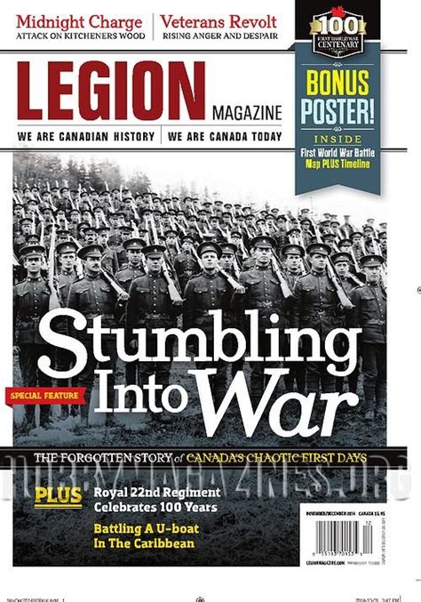 Legion Magazine Novemberdecember 2014 Download Digital Copy