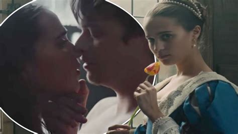 Alicia Vikander Strips Completely Naked And Romps With Her Co Star In