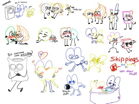 Shippings But Mostly 4x And Other Stuff Bfdi By X Namelessperson X