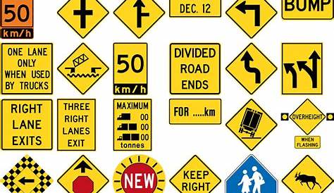 Canada Road Signs And Meanings