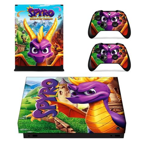 Spyro The Dragon Xbox One X Skin Sticker Wrap
