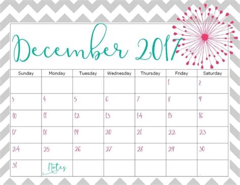 December 2017 Calendar Printable Oppidan Library