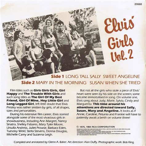 Elvis Girls Volume 2