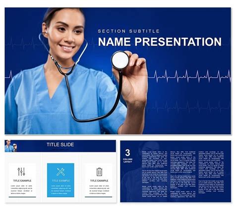 Free Ppt Template Download For Presentation Medicine Rettools