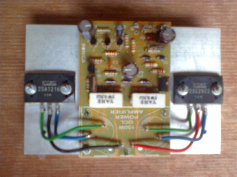 modifikasi power ampli 150 watt OCL part III ~ MAGICNET (TanjungBalai )