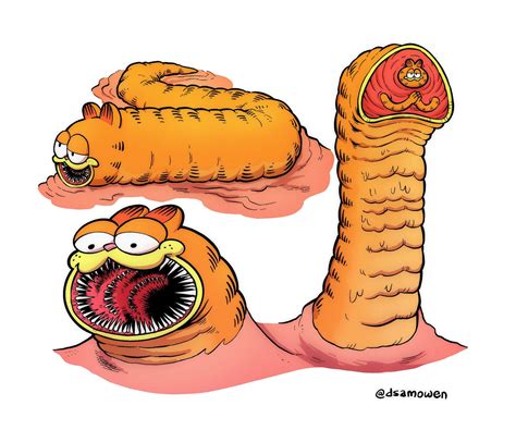 Garf Hulud Creepy Garfield Know Your Meme