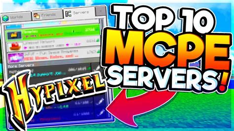 Hypixel Pe In 2018 Top 10 Mcpe Servers Minecraft Pe Servers 16