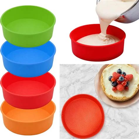 New Round Silicone Cake Mold Baking Mold Mold Baking Silicone Baking