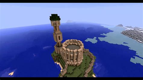 Island Fort Minecraft Youtube