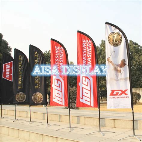 Customize Feather Flag Banner Streamerflagpole Or With Base Free
