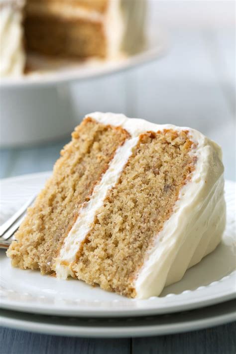 Banana Cake With Fluffy Cream Cheese Frosting Cooking Classy Bloglovin