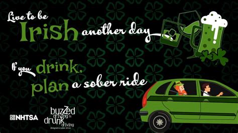 Saint Patricks Day Buzzed Driving Is Drunk Driving Safe Home Alabama