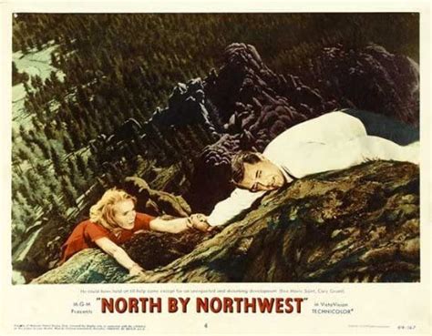 north by northwest movie poster 11 x 14 inches 28cm x 36cm 1959 style f cary