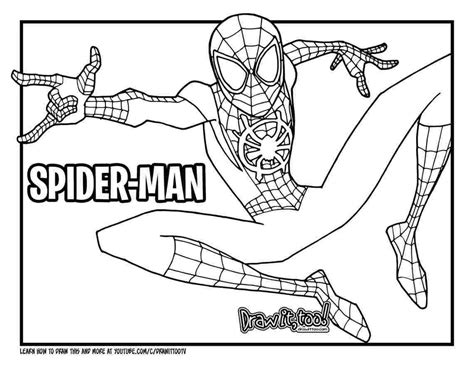 Maybe you would like to learn more about one of these? 51 Spider Man Into The Spider Verse Coloring Pages ...