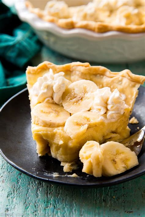 Full of banana flavor with no artificial ingredients, you'll love. Homemade Banana Cream Pie - Sallys Baking Addiction