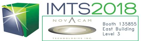 Come meet us at IMTS 2018 | Novacam