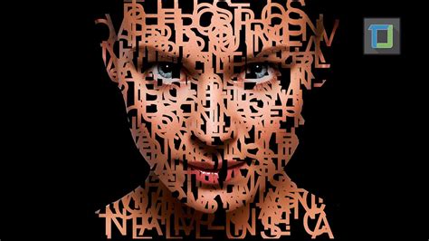 Text Portrait In Photoshop Cs6 Photo Effects Tutorial Youtube