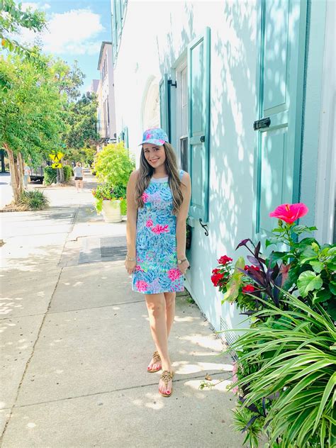 Wearing Lilly Pulitzer In Charleston Southern Belle In Training