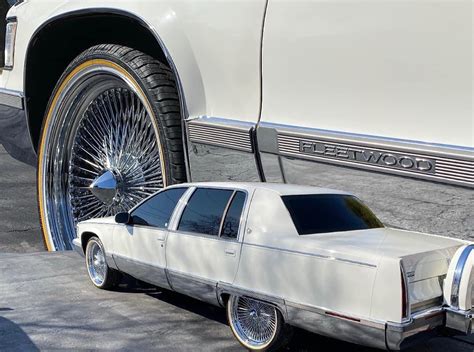 Spokes N Vogues 1995 Cadillac Fleetwood On 22” Spokes N